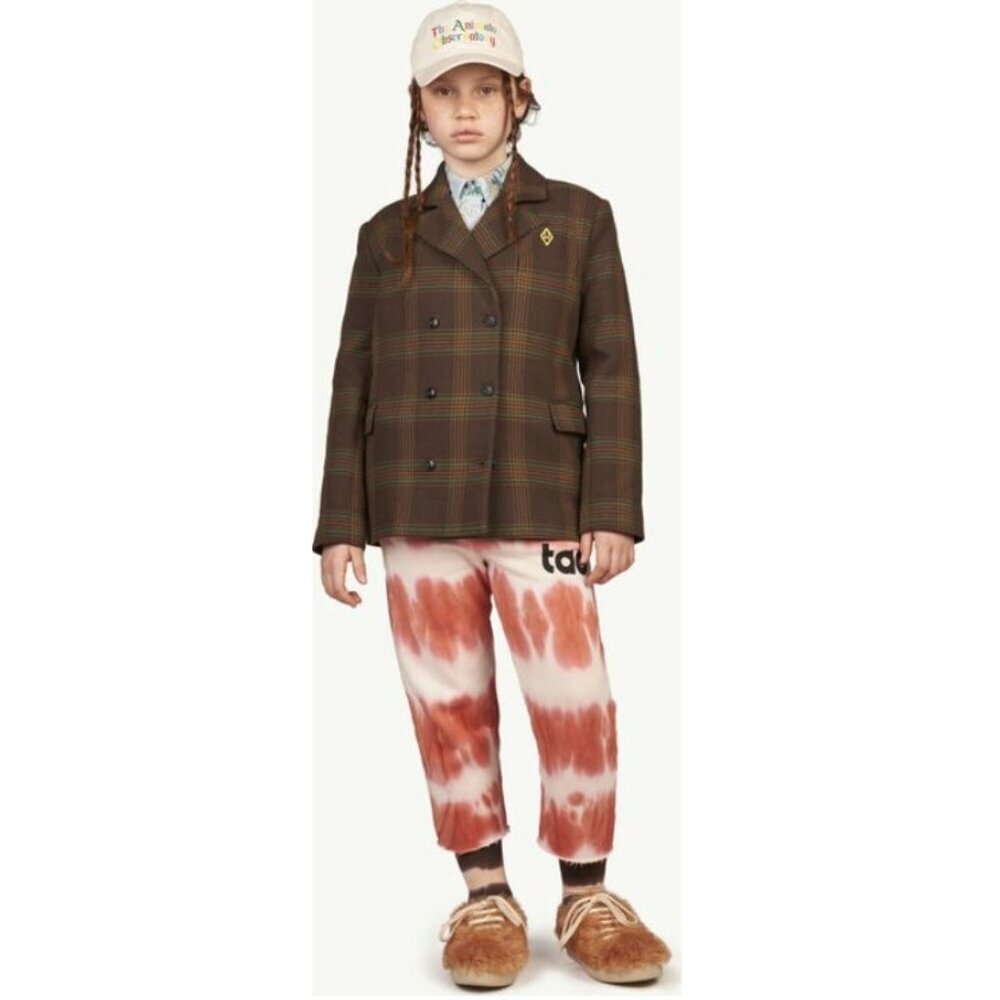 NWT The Animal Observatory Squares Falcon Kids Jacket Brown Size 2y $300 [jb]